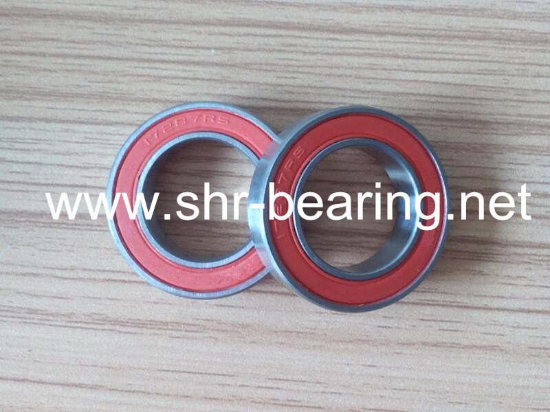 SYBR 17287-2RS rubber seal bicycle ball bearings