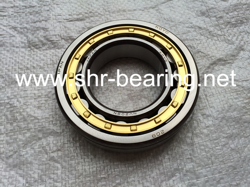 KOYO NU208N cylindrical roller bearing size chart beam bridge