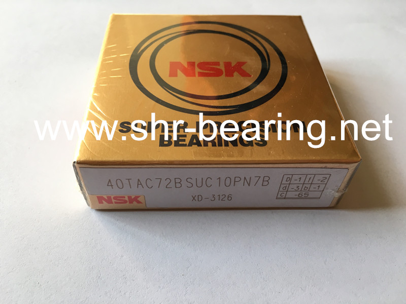 NSK precision machine tool bearing 15TAC47BSUC10PN7B